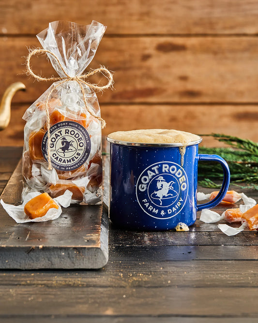 Goat Rodeo Campfire Mug with Caramels