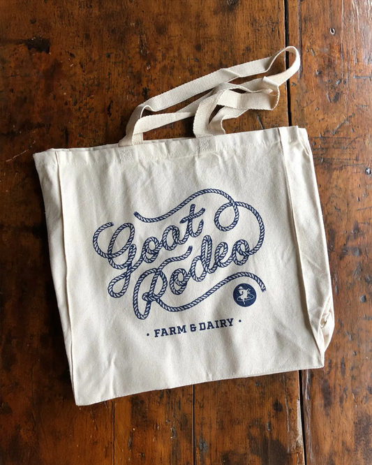 Goat Rodeo Logo Canvas Tote