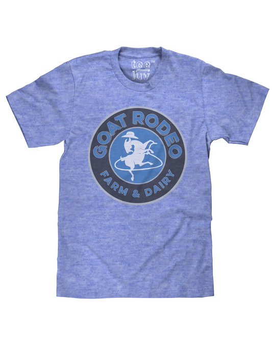 Goat Rodeo Royal Snow Heather Tee